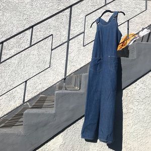 VINTAGE Denim Maxi Dress